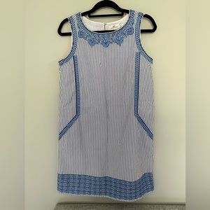 Blue and White Vineyard Vines Dress